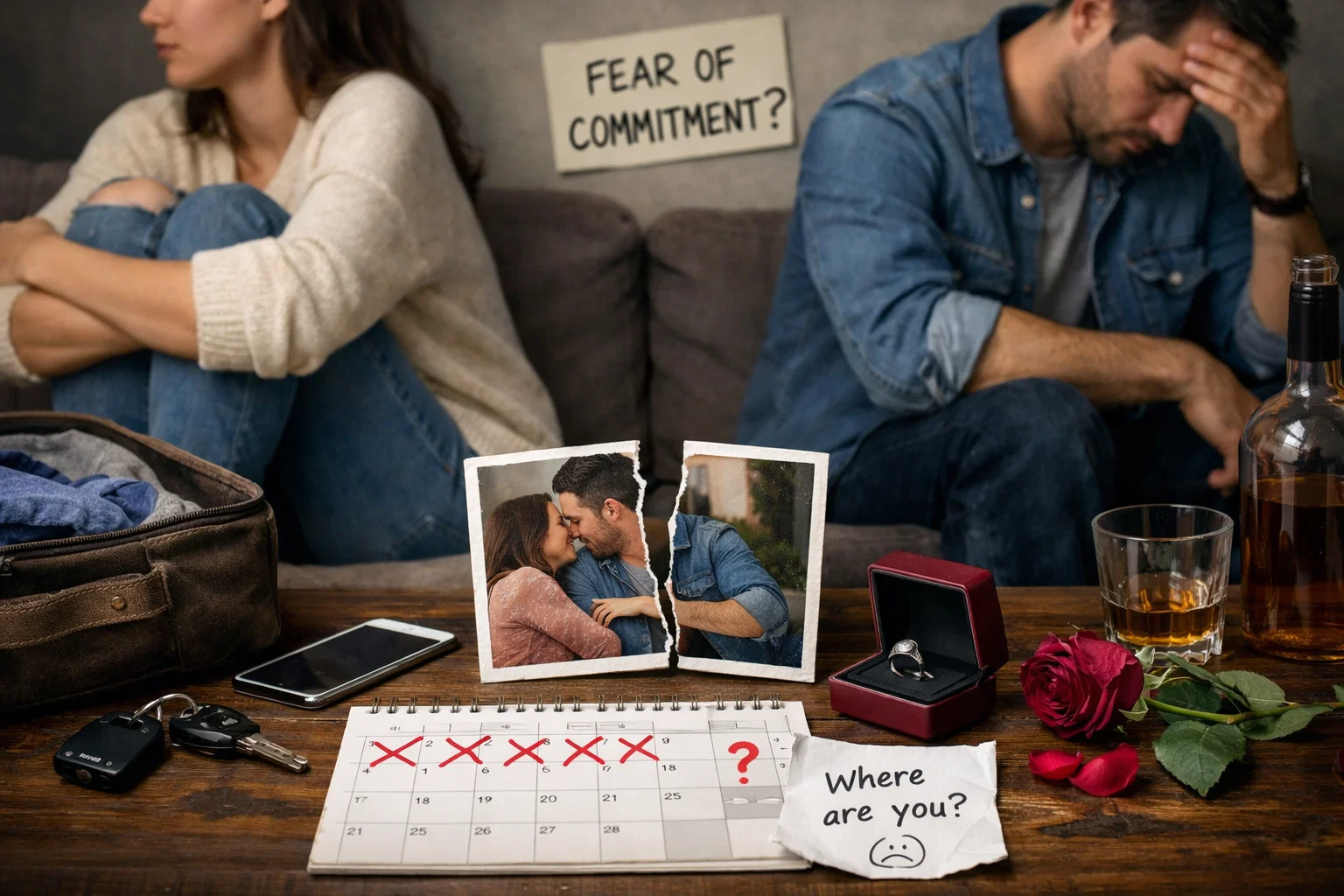 10 signs of commitment problems