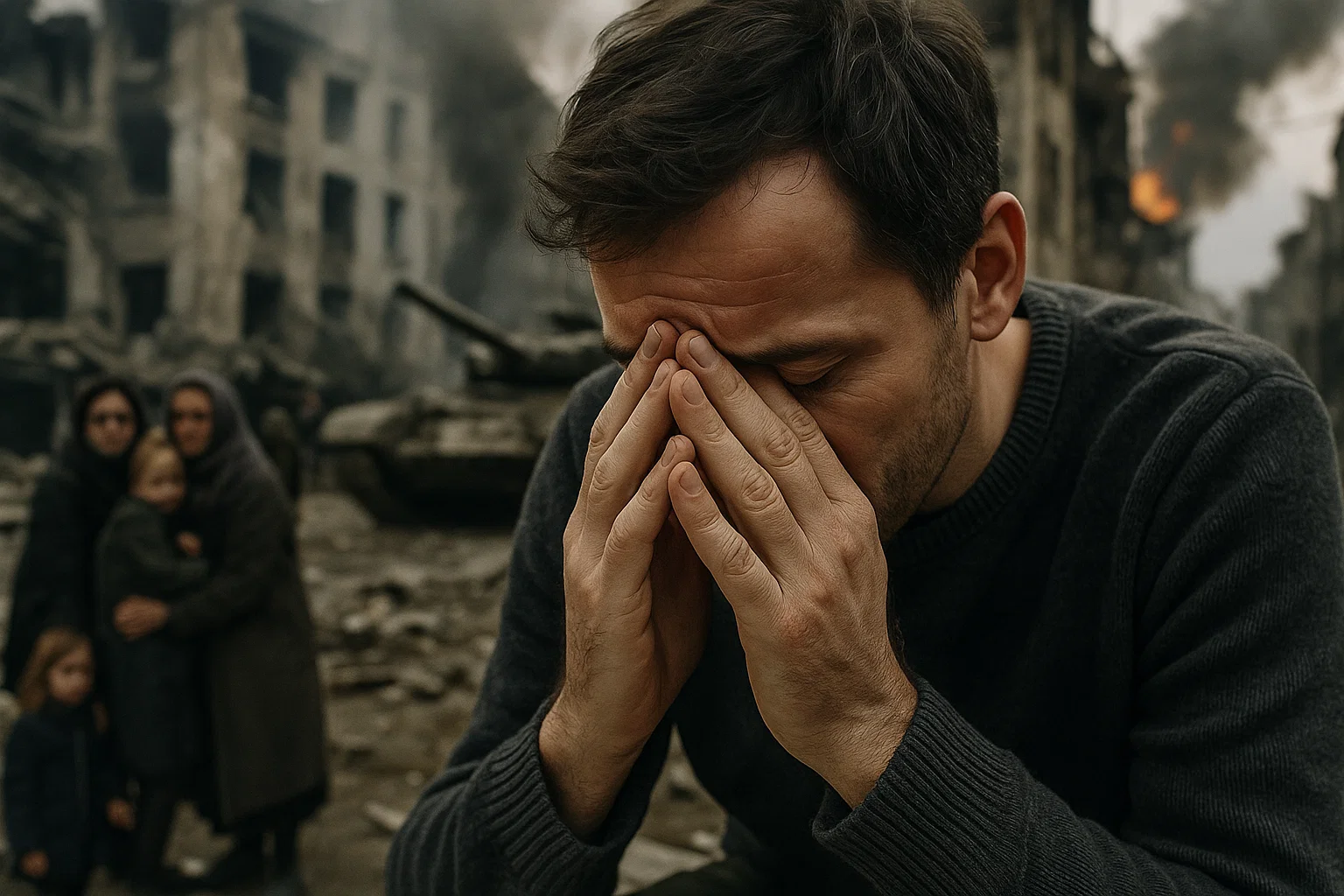 The psychological impact of war: how to cope with the pain of witnessing so much suffering.