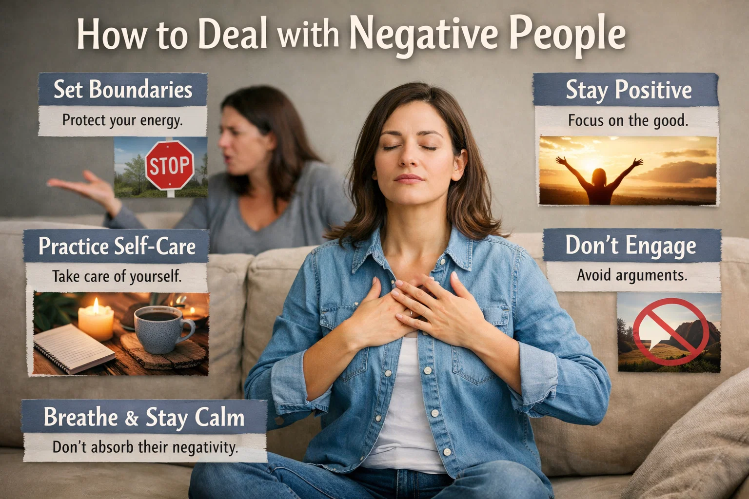 🧠 How to deal with negative people and protect your emotional health